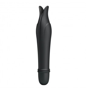PRETTY LOVE - Dolphin Shape Vibrator Stick (Battery - Black)
